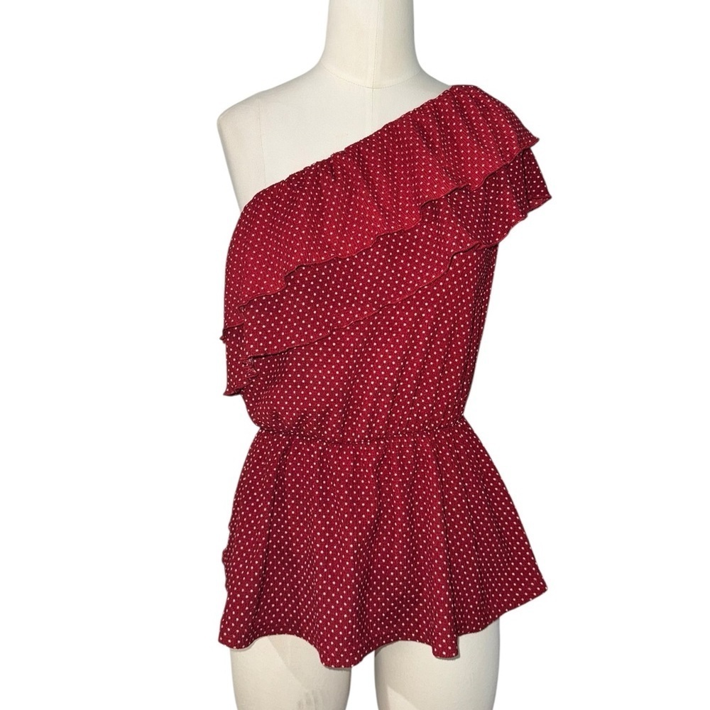 MAEVE - Rita Ruffled One-Shoulder Top - Picture 2 of 8